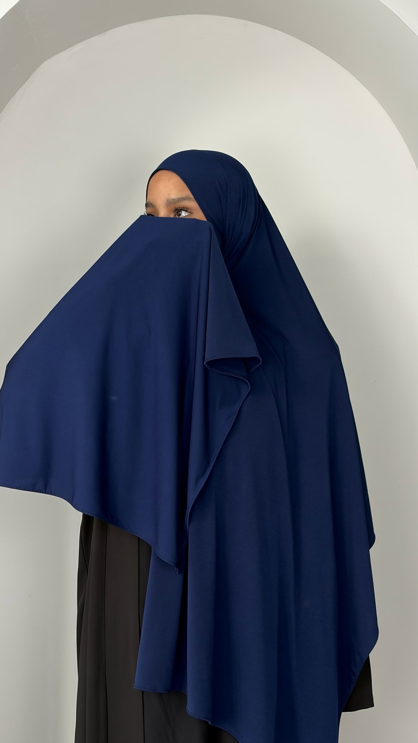 Hijab en jersey premium opaque - voile doux et extensible